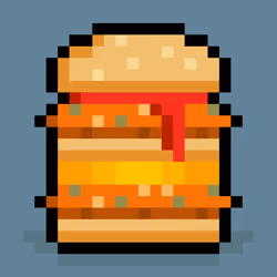 Fast Food Burger 838