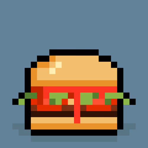 Fast Food Burger 543