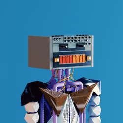 Synth Head #2660