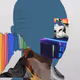 734