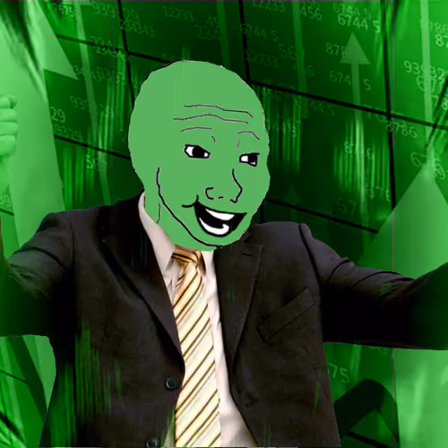 green wojak excited kid