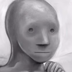 wojak npc pencil drawing