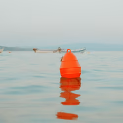 Red Buoy, Blue Sea