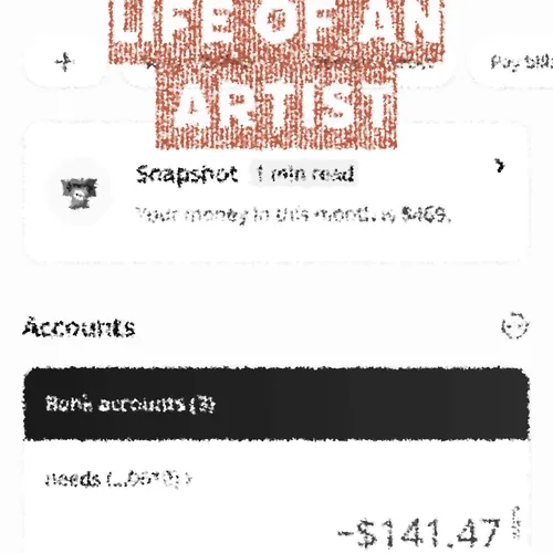 LIFE OF AN ARTIST