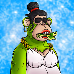 Fat Ape Ladies Club #345