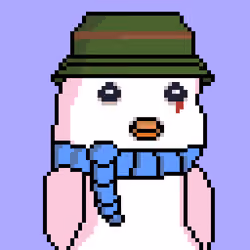 Pixel Pudgy Penguins #136
