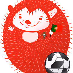 Special Edition World Cup 2018 Hedgie: Portugal