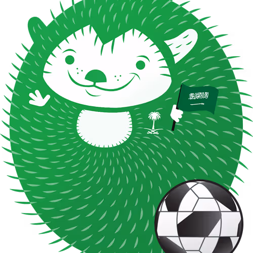 Special Edition World Cup 2018 Hedgie: Saudi Arabia