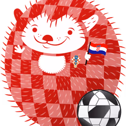 Special Edition World Cup 2018 Second Place Hedgie: Croatia