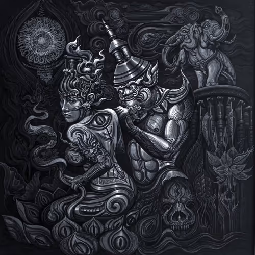 Acrylic On Canvas V4 1