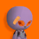 7383