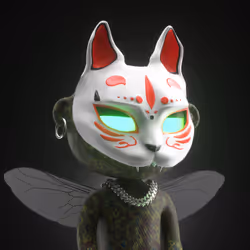 734