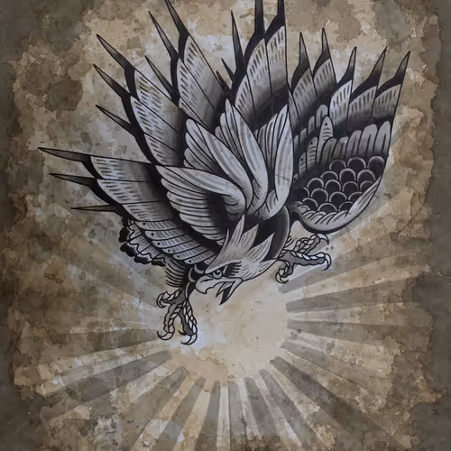 Six Winged Eagle