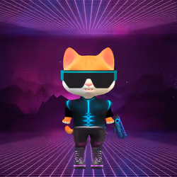 KittyDingerNeon #410