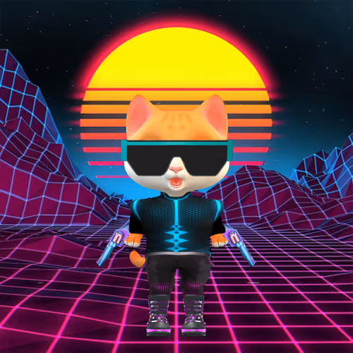 KittyDingerNeon #227