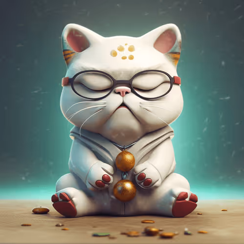 Bored Maneki Zen