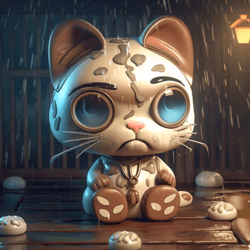 Bored Maneki Zen