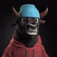 7457