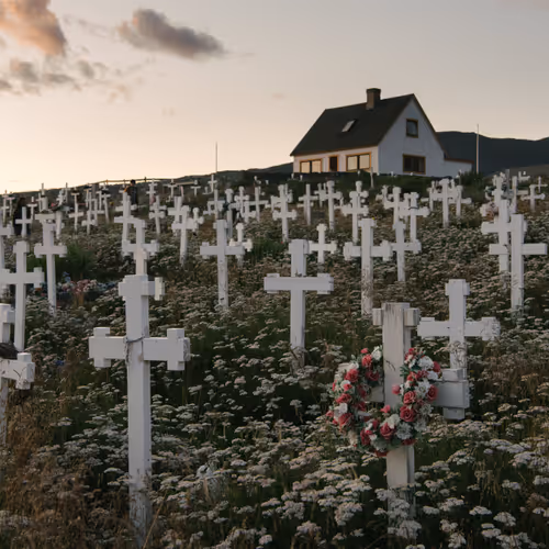 Rumors of Arctic Belonging - Cemetery in Narsaq