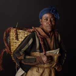 Ethiopia - Portraits - Portrait of Aberash, a tea collector 