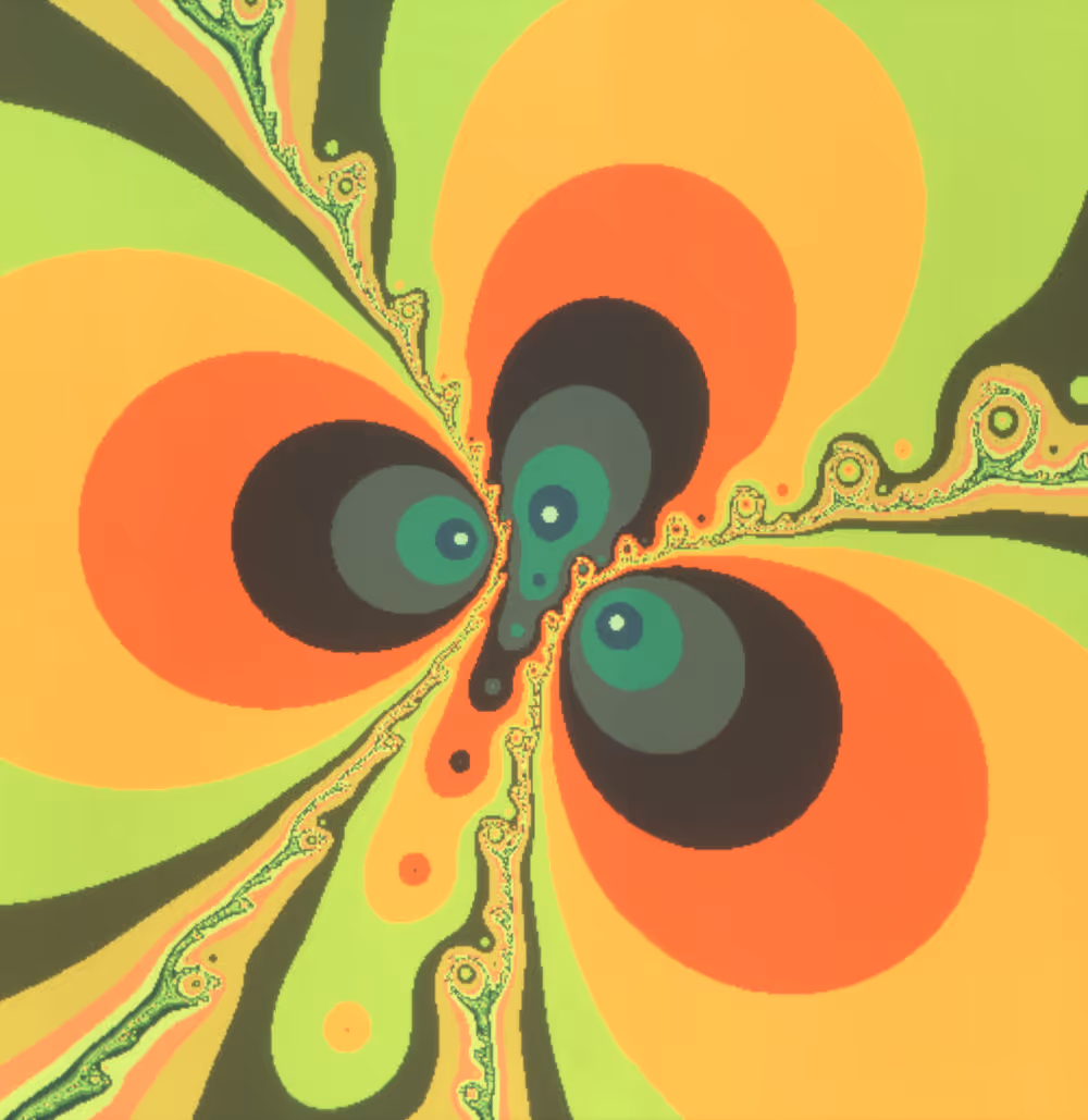 Math Art (1980-1995) - Math Art 95 - No. 9