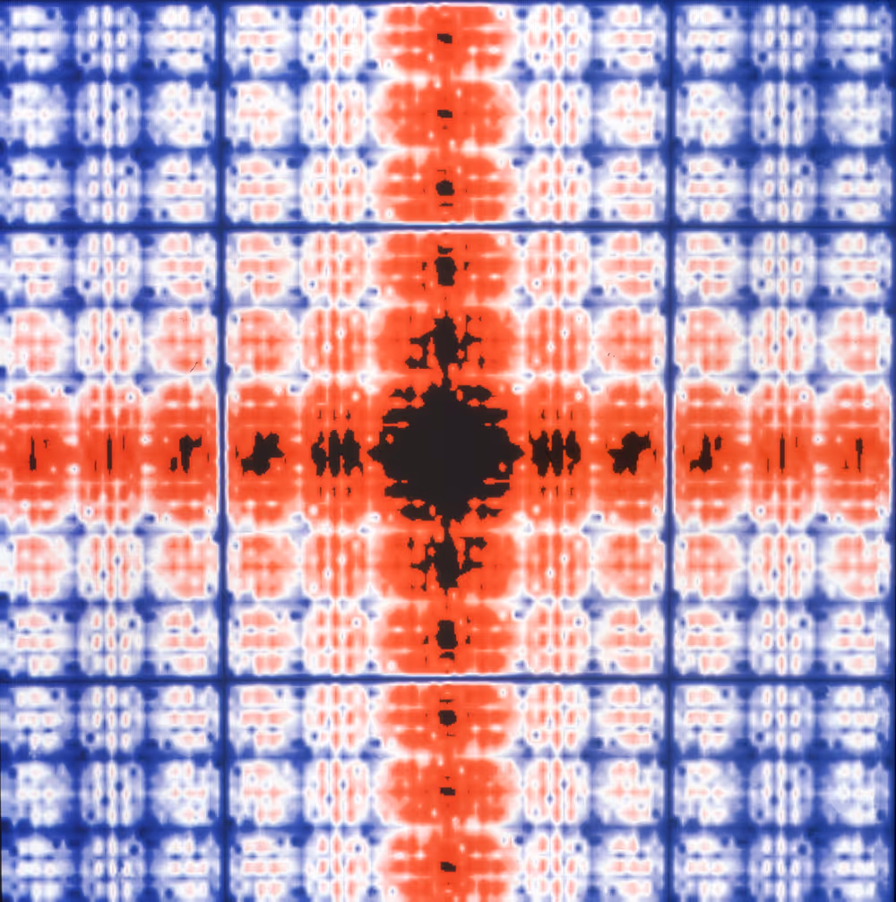 Math Art (1980-1995) - Math Art 95 - No. 100