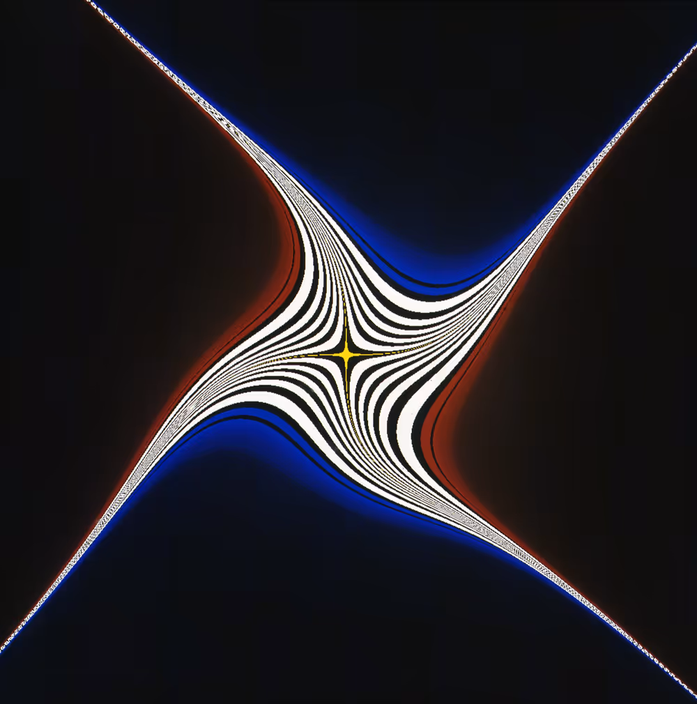 Math Art (1980-1995) - Math Art 95 - No. 4