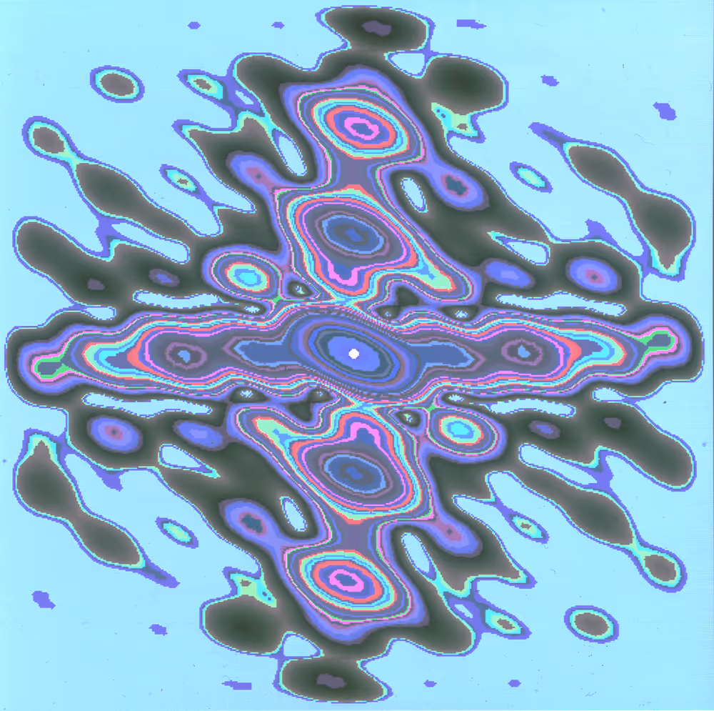 Math Art (1980-1995) - Math Art 95 - No. 18
