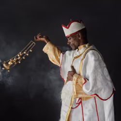 Ethiopia - Portraits - Portrait of Kese Hailemariam, an Orthodox priest  