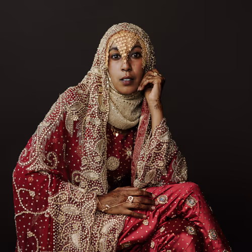 Ethiopia - Portraits - Portrait of Muna, a Harari bride 