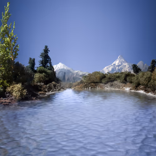 Strange Worlds - Waterglass Mountains