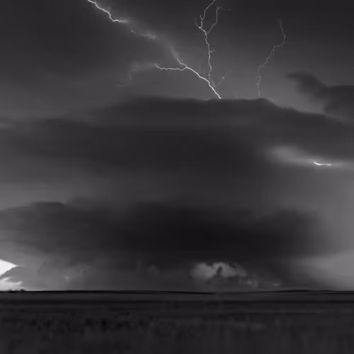 Storms - Supercell at Dusk