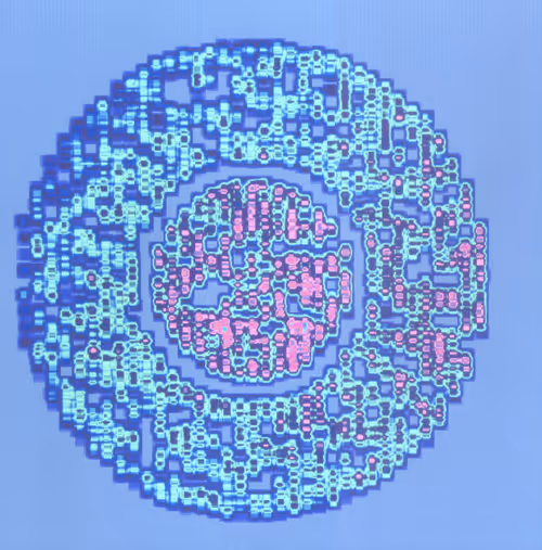 Math Art (1980-1995) - Math Art 95 - No. 98