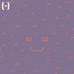 8-bit Emoji Violet