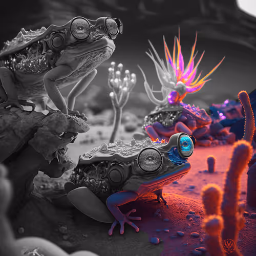The Dissected Frog Horde
