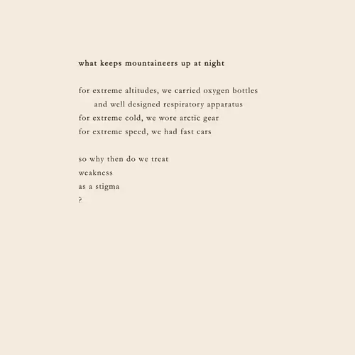 What Keeps Mountaineers Up At Night