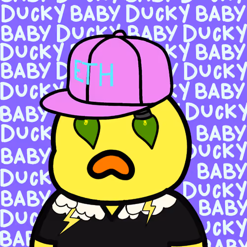Baby Ducky #4610