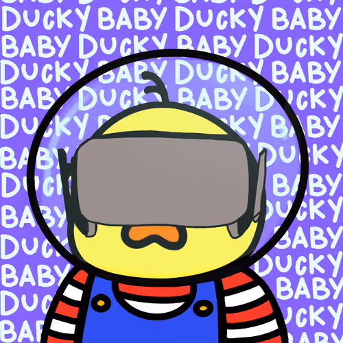 Baby Ducky #1580