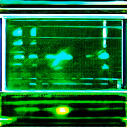 Abstract Art Piece #50 (Ai Matrix Painting)