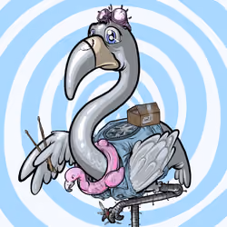 Pink Flamingo #2344
