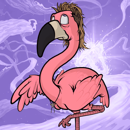 Pink Flamingo #2453