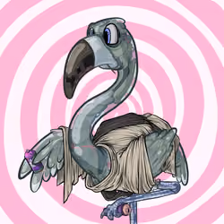 Pink Flamingo #2345