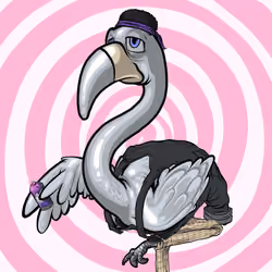 Pink Flamingo #2503