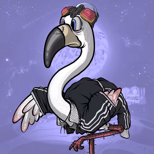 Pink Flamingo #2498