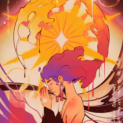 The Sun by Ohne Hals - Core Tarot (110 of 152)