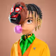 7383