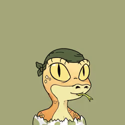 Baby Reptilian Lizards #2169