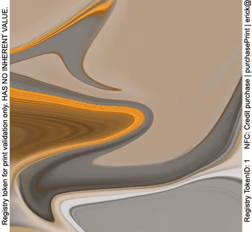 Printing Service and Registry for Works of Art on the SuperRare.co Platform