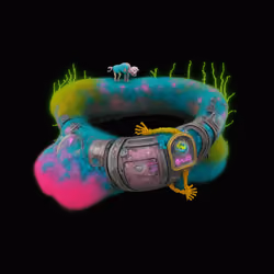 Mutant Hound AI Collar #1018