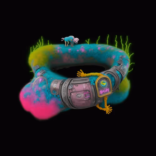 Mutant Hound AI Collar #1034